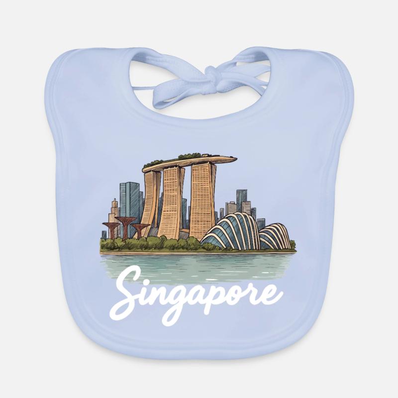 Singapur Baby Bio-Lätzchen