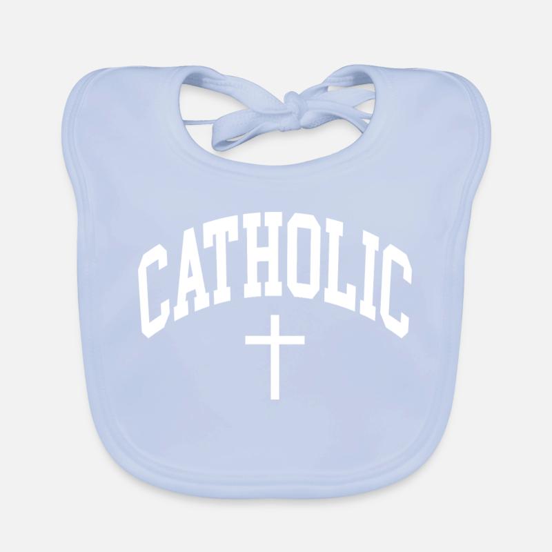 Katholisch Katholik catholique Bavoir bio Bébé