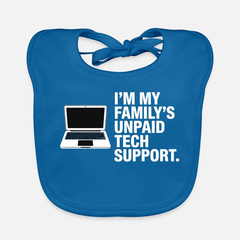 Famille de support technique non rémunérée Bavoir bio Bébé