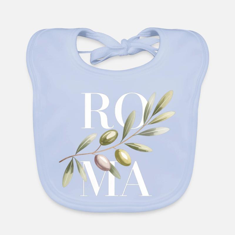 ROMA – Rameau d’Olivier Bavoir bio Bébé