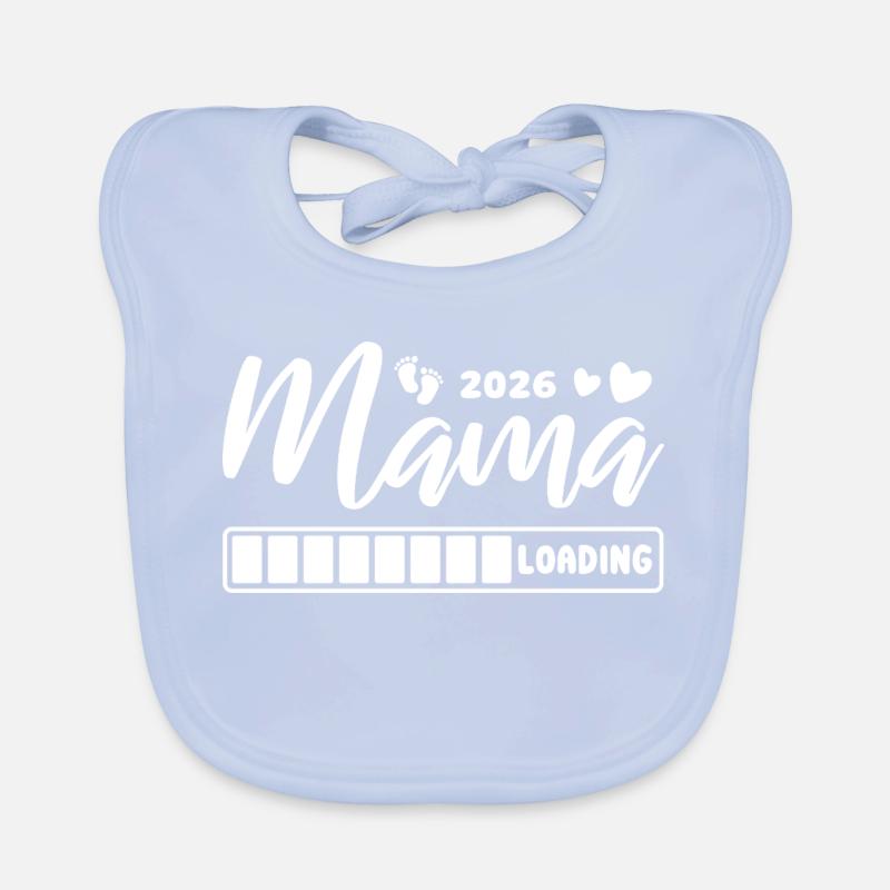 Mom 2026 loading - Pregnancy - Gift Organic Baby Bibs