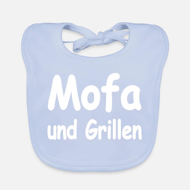 Mobylette Bavoir bio Bébé
