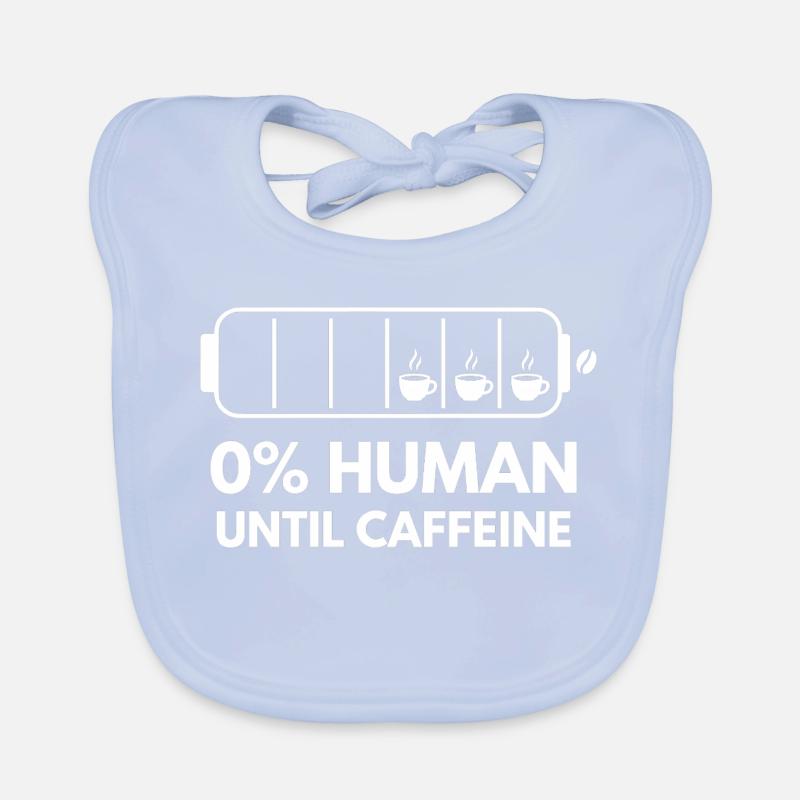 Fans de t-shirt de café Caffeine Gauge Bavoir bio Bébé