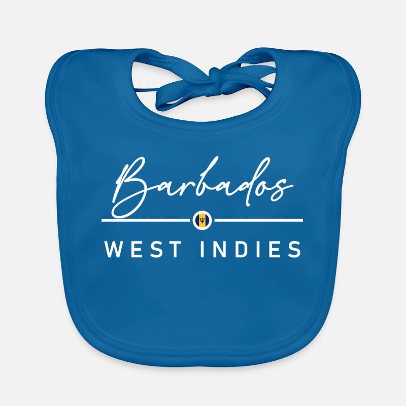 Barbade - Antilles - Caraïbes Bavoir bio Bébé