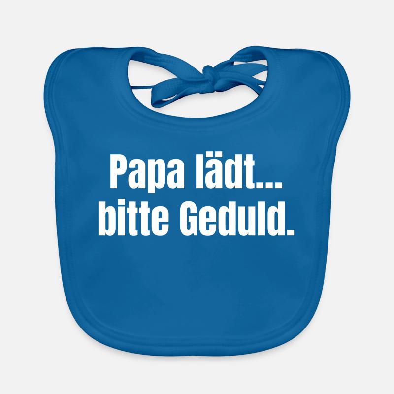 Dad invites patience Organic Baby Bibs