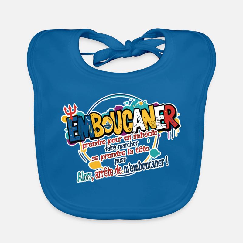 Marseille Slang Art - Emboucaner Expression Design Bavoir bio Bébé