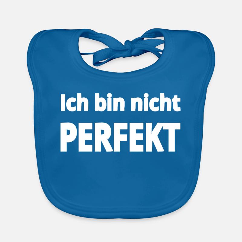 Perfekt - Baby Bio-Lätzchen - Pfauenblau