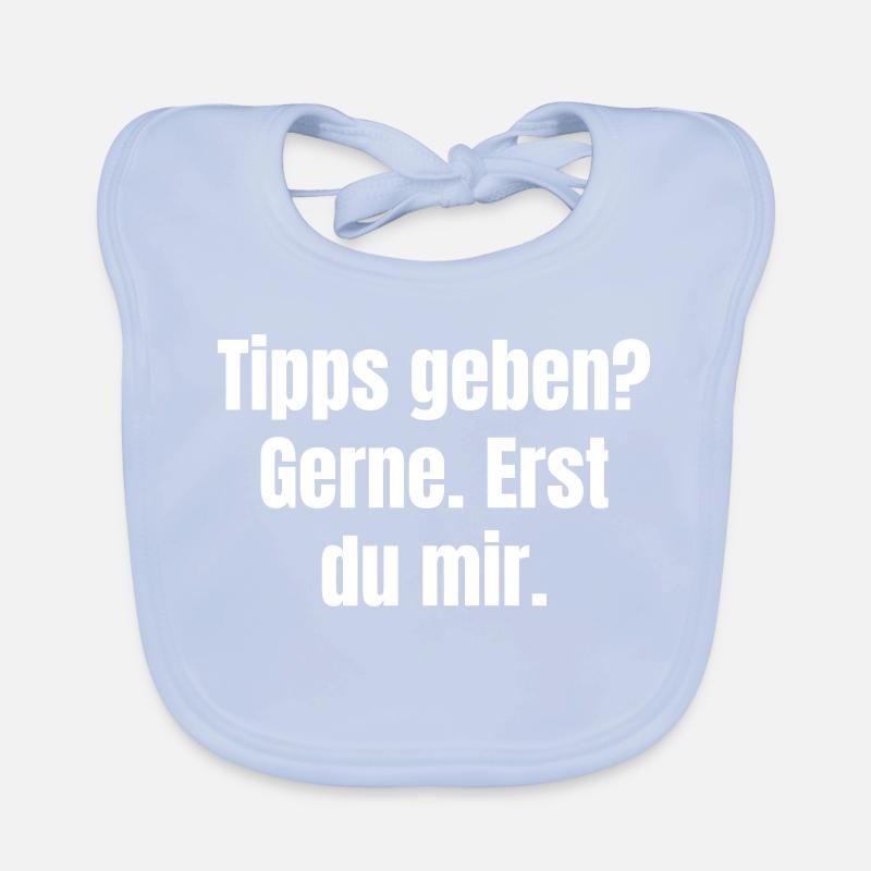 Tipps geben? Gerne. Erst du mir. Baby Bio-Lätzchen