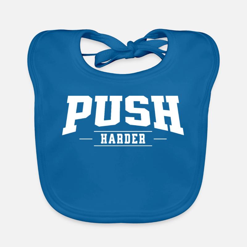 Push Harder Organic Baby Bibs