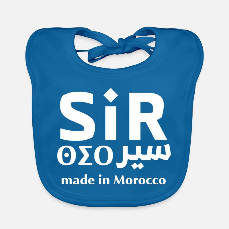 Sir Maroc Made in Morocco Bavoir bio Bébé