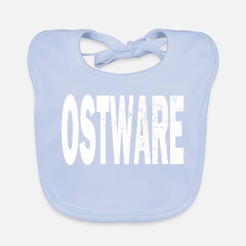 DDR Ostware Fun Ostalgie Gift Pullover Hoodie T-Shirt Organic Baby Bibs
