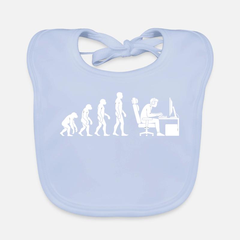 L’évolution s’arrête au bureau Bavoir bio Bébé