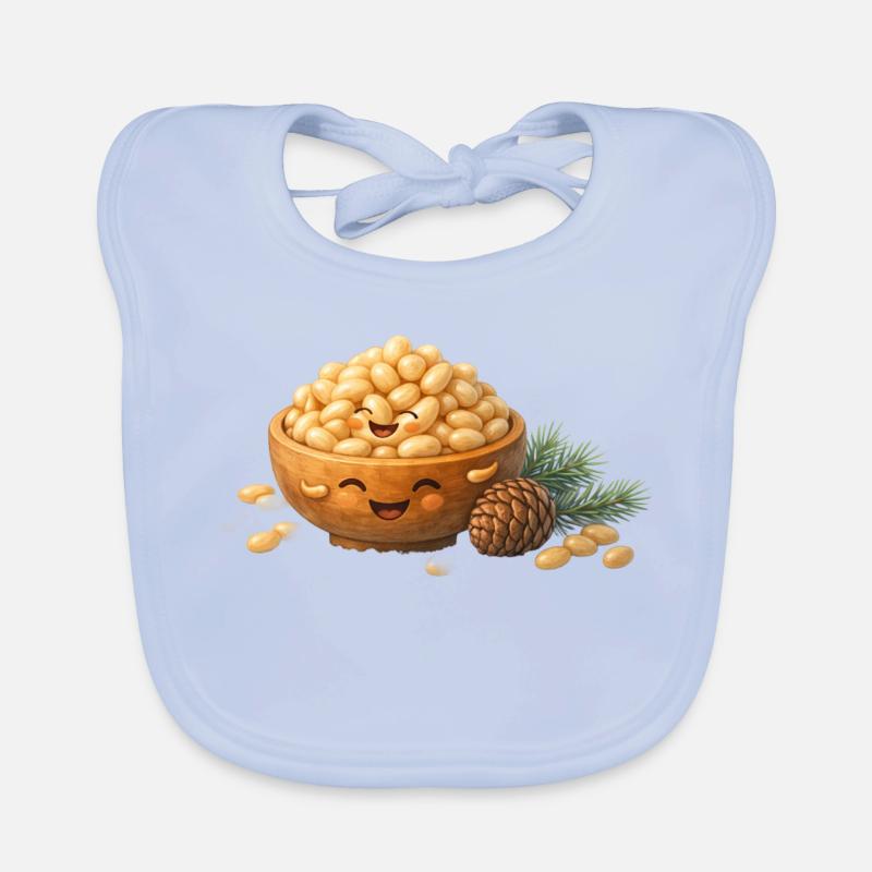 Pine nuts Organic Baby Bibs