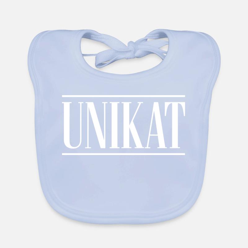 Unique Unique Individuel Valeur de soi unique Bavoir bio Bébé