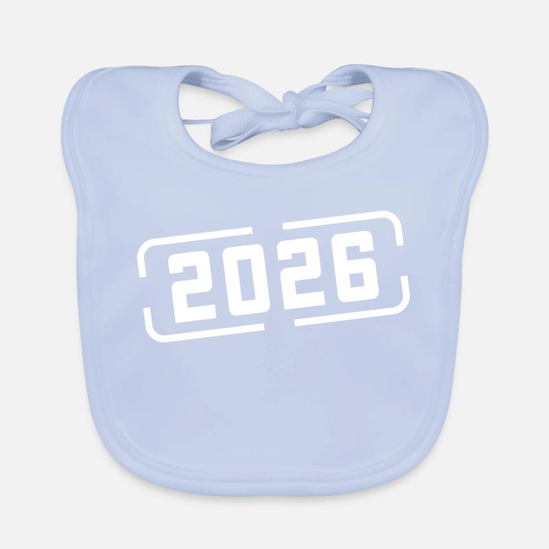 Timbre 2026 Bavoir bio Bébé