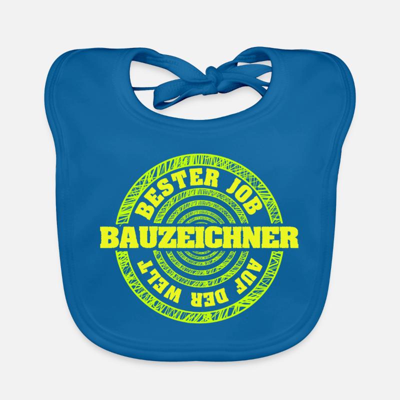 Gift for draftsman Organic Baby Bibs