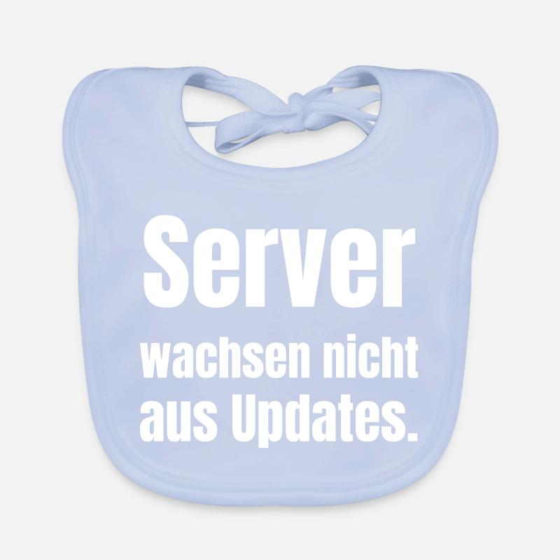 Servers don't grow from updates. Organic Baby Bibs