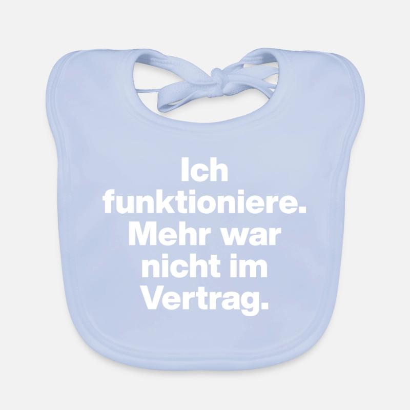 I WORK? RARE! WORK, JOB, NO DESIRE Organic Baby Bibs