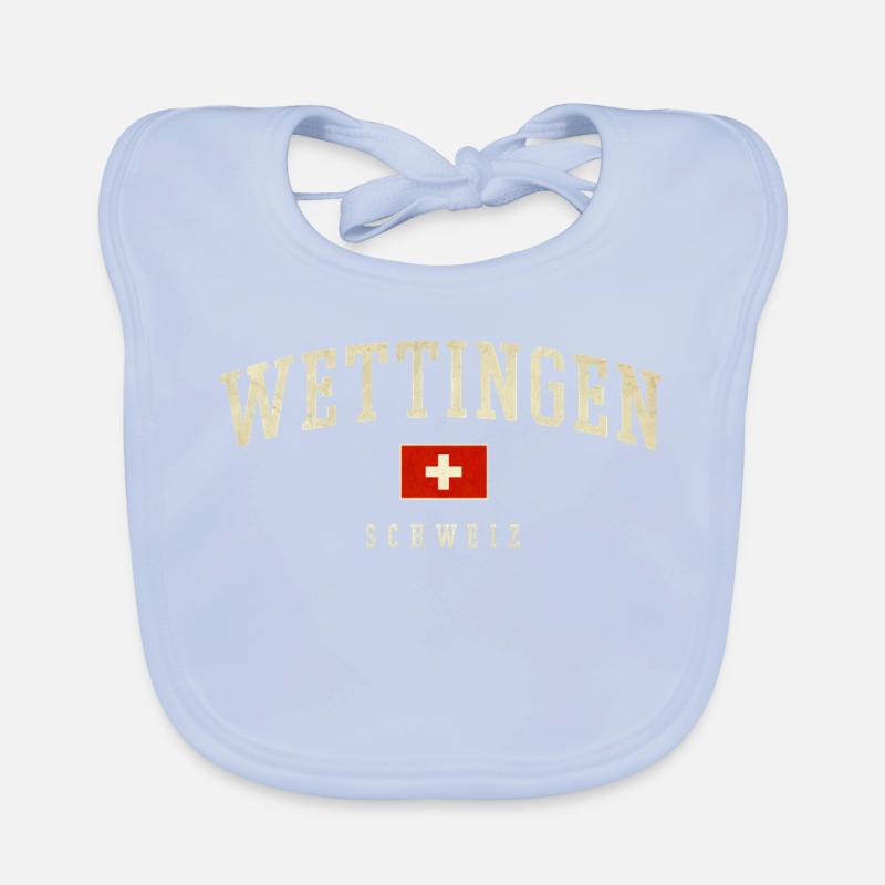 Wettingen Schweiz Banner Baby Bio-Lätzchen