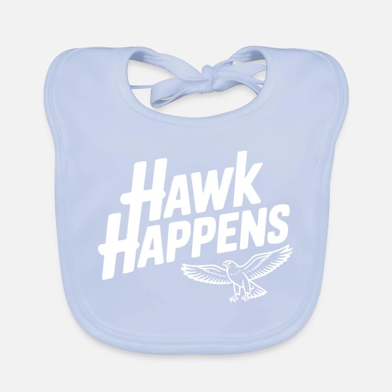 Hawk Happens Bavoir bio Bébé