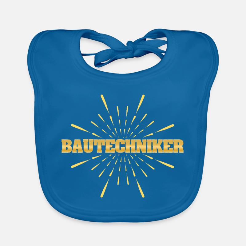Métier de technicien en construction Bavoir bio Bébé