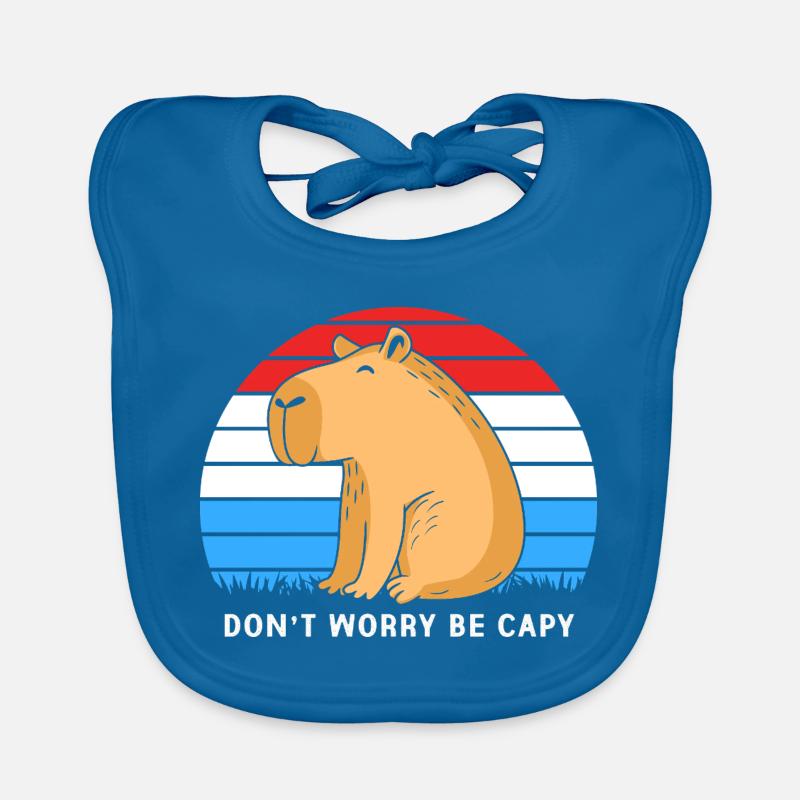 Capybara Bavoir bio Bébé