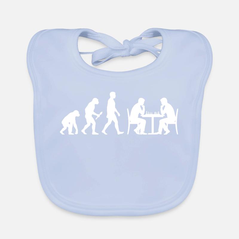 Évolution des échecs – Le chemin vers le Grand Maître Bavoir bio Bébé