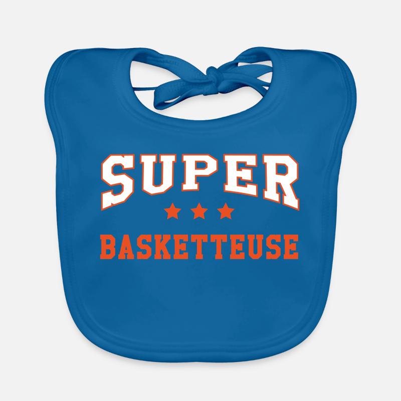 Super Basketteuse Bavoir bio Bébé