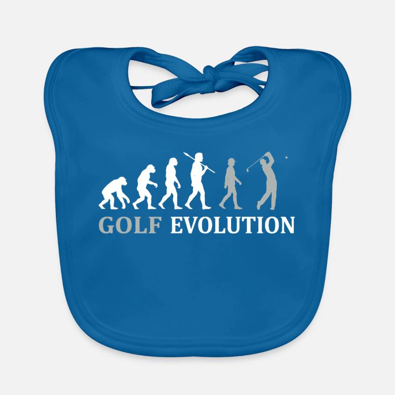 Golf Evolution – The Perfect Golfer's Gift Organic Baby Bibs