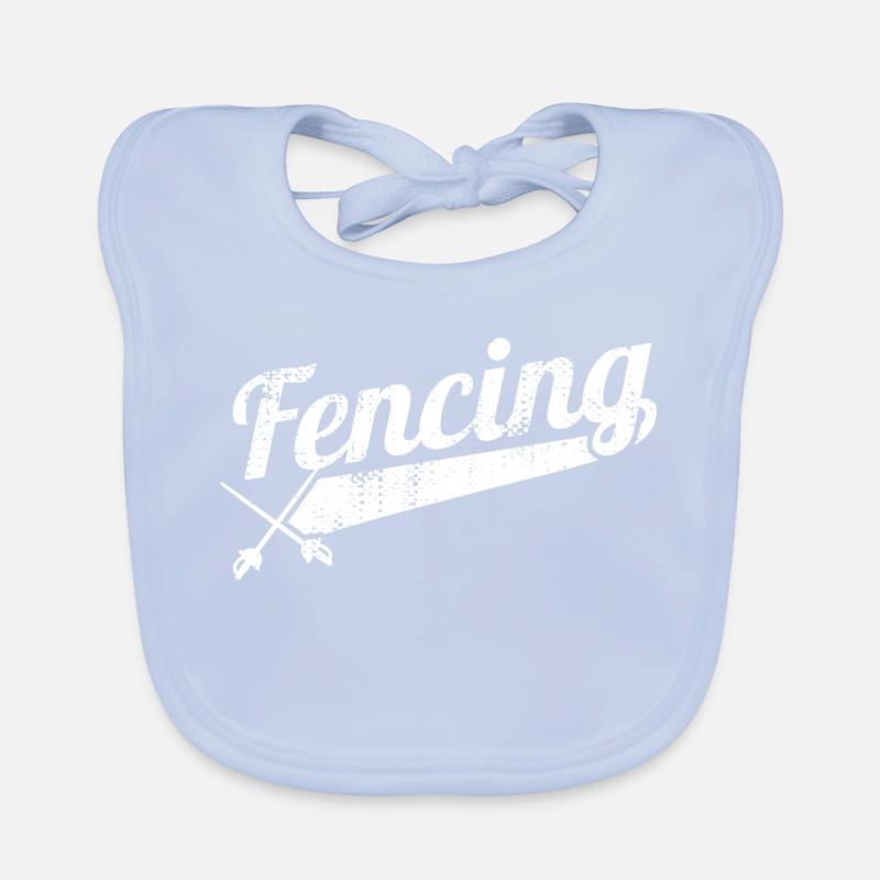 Fechten Baby Bio-Lätzchen