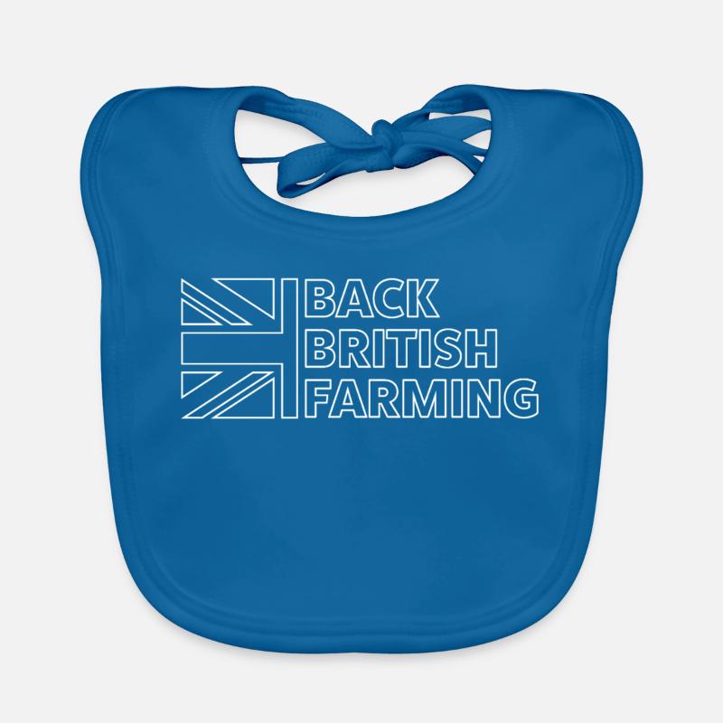 Support British agriculture Organic Baby Bibs