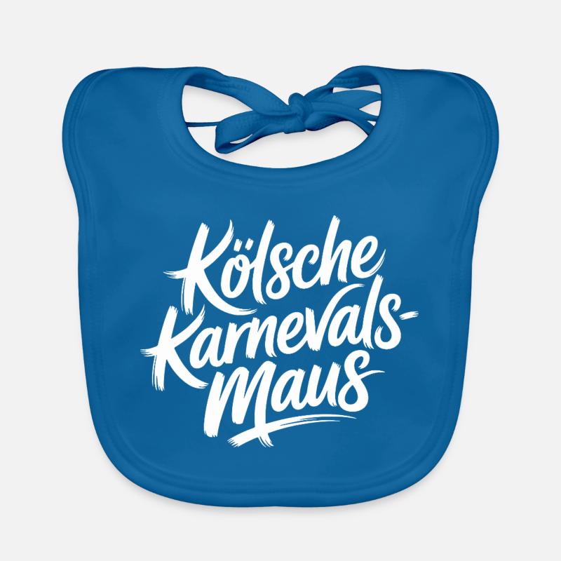 Cologne Carnival Mouse Cologne Carnival Cologne Mouse Organic Baby Bibs