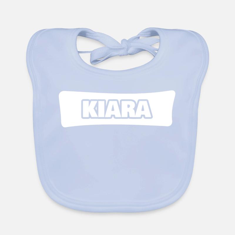 Kiara als Name Baby Bio-Lätzchen