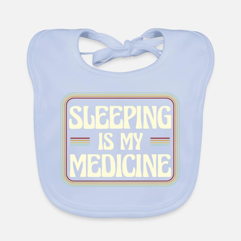 Dormir, c’est mon remède Bavoir bio Bébé