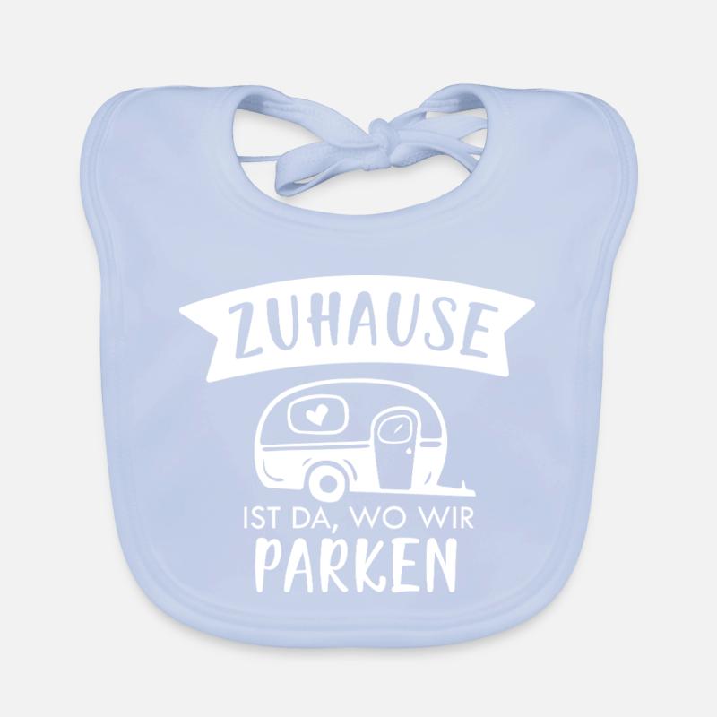 Home is where we park Organic Baby Bibs