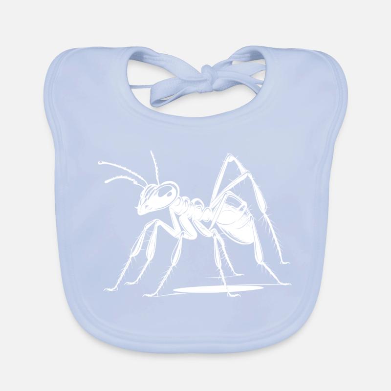 Fourmi Bavoir bio Bébé
