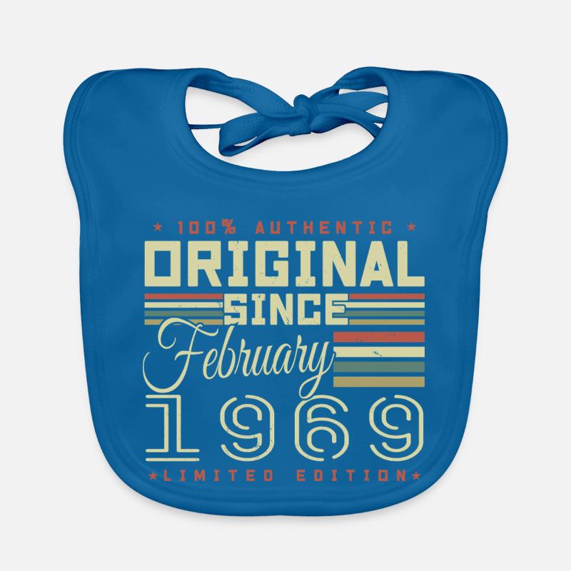 Awesome since February 1969 Organic Baby Bibs