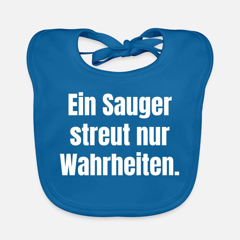A vacuum cleaner only scatters truths. Organic Baby Bibs