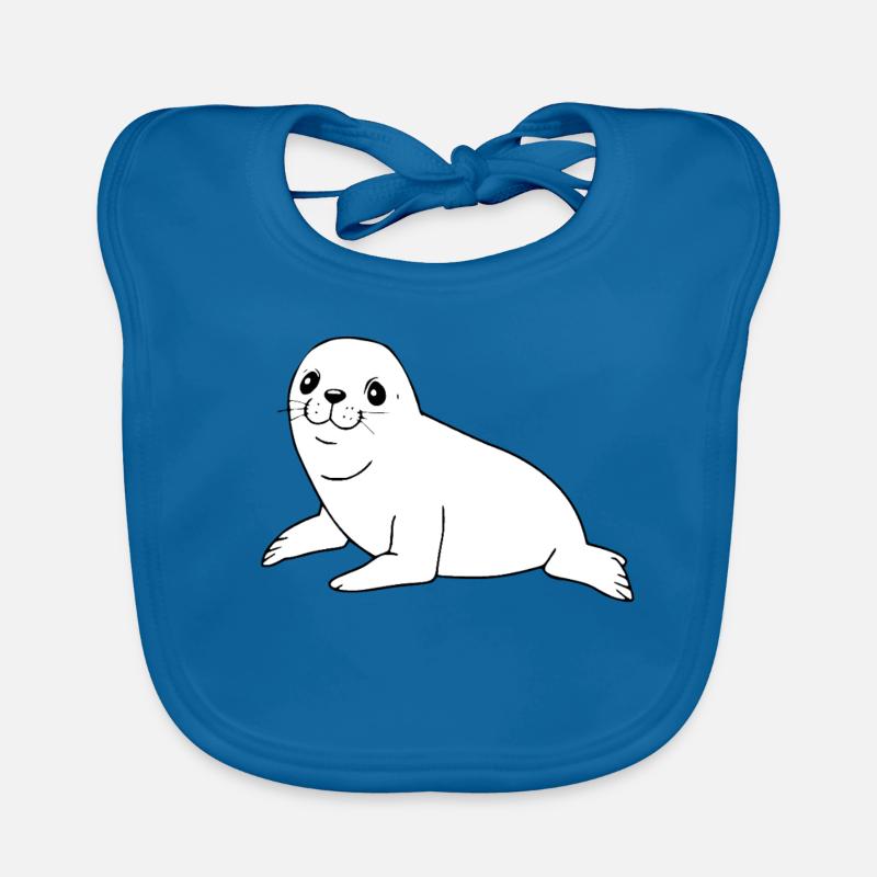 Seal seal seals seal Organic Baby Bibs