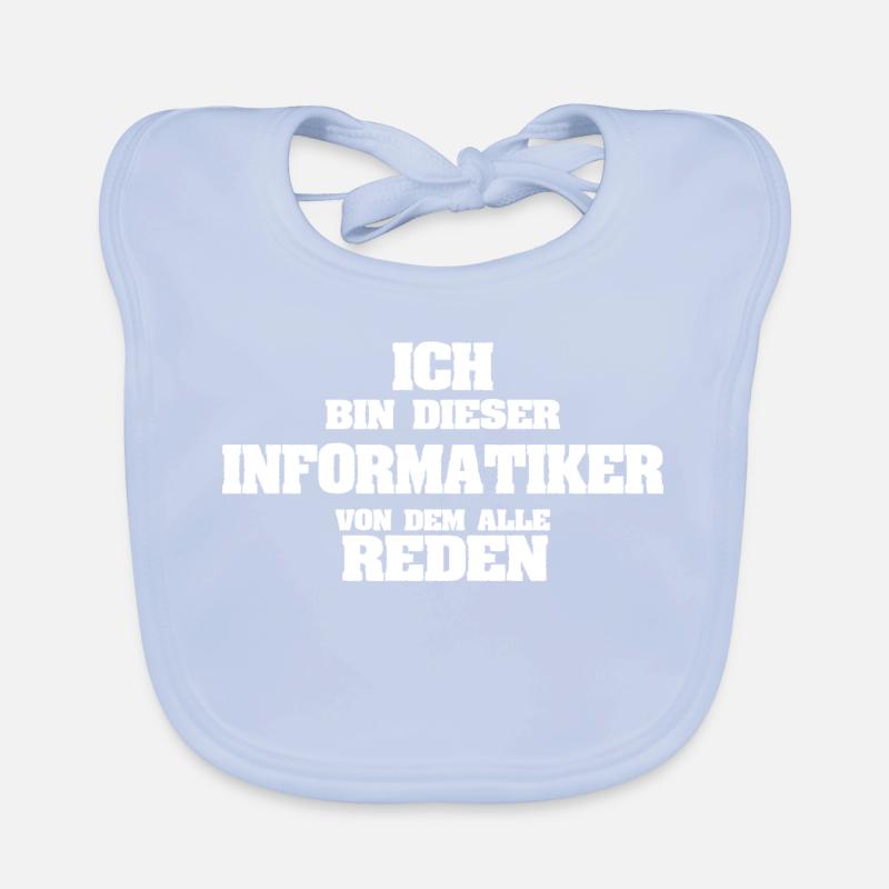 Informaticienne professionnelle Bavoir bio Bébé