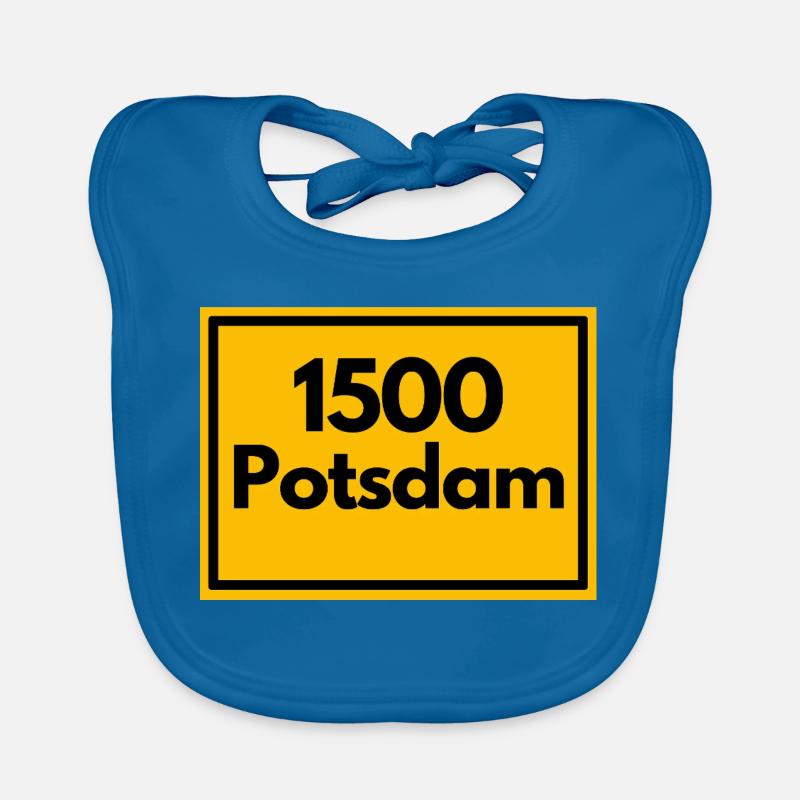 RETRO ZIP 1500 POTSDAM, GDR OSTALGIE GIFT Organic Baby Bibs