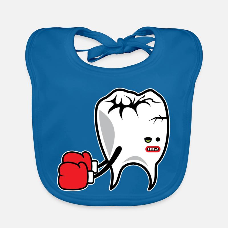 Tooth Boxer K.o. Baby Bio-Lätzchen
