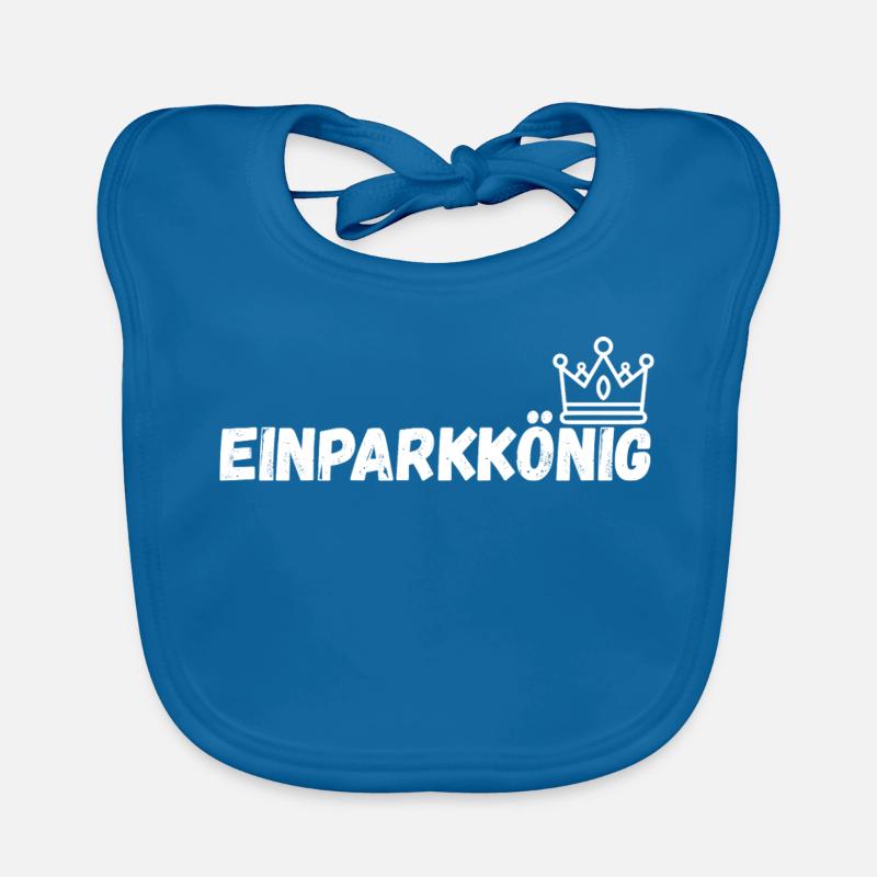 Einparkkonig_schwarz Bavoir bio Bébé