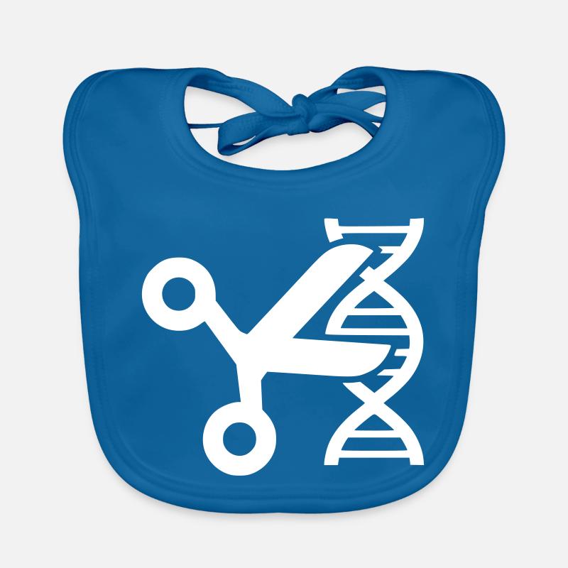 Génétique des ciseaux ADN CRISPR Bavoir bio Bébé