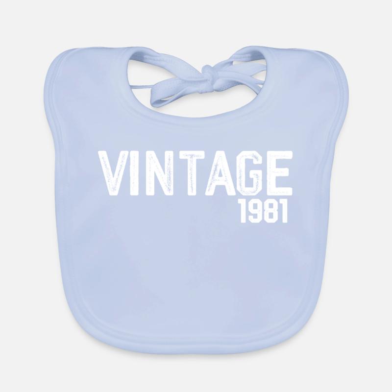 Vintage 1981 Organic Baby Bibs