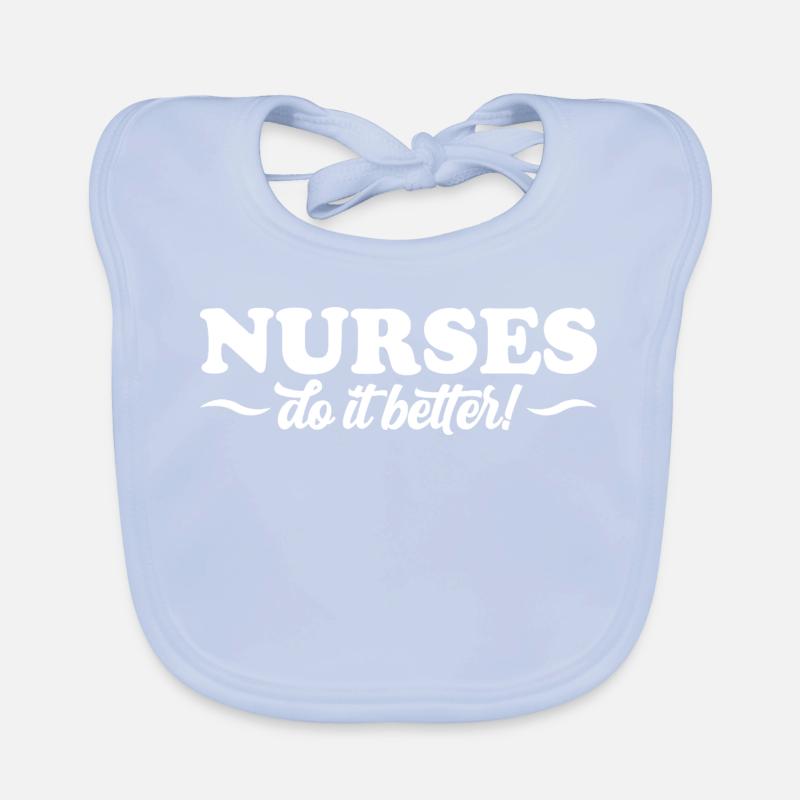 Krankenschwestern machen es besser Baby Bio-Lätzchen