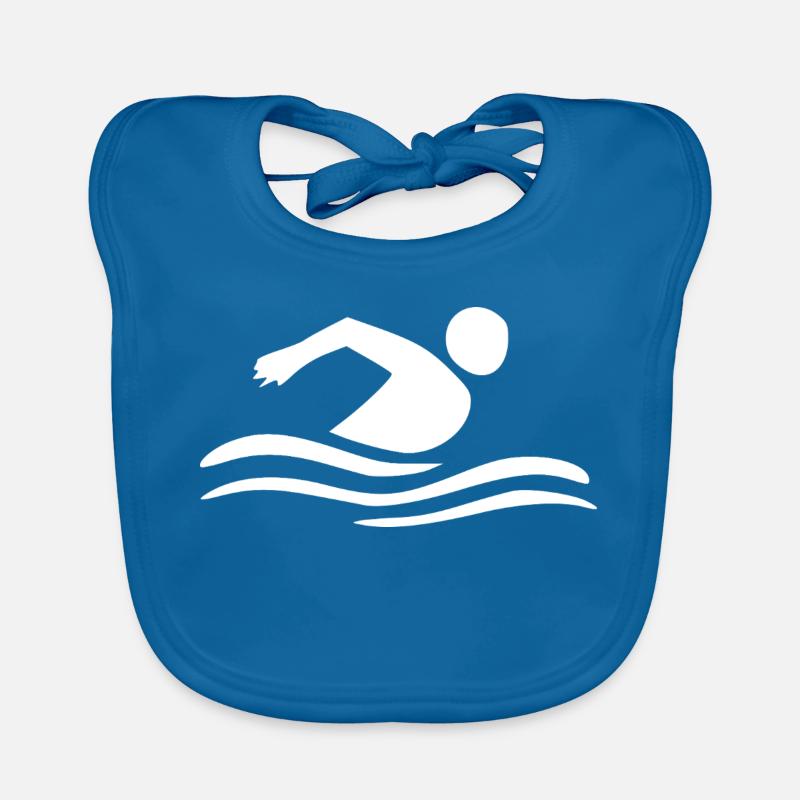 Schwimmen Schwimmer Baby Bio-Lätzchen
