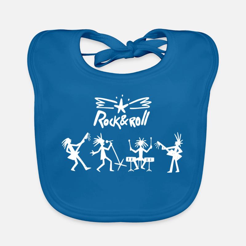 Groupe de rock and roll Bavoir bio Bébé