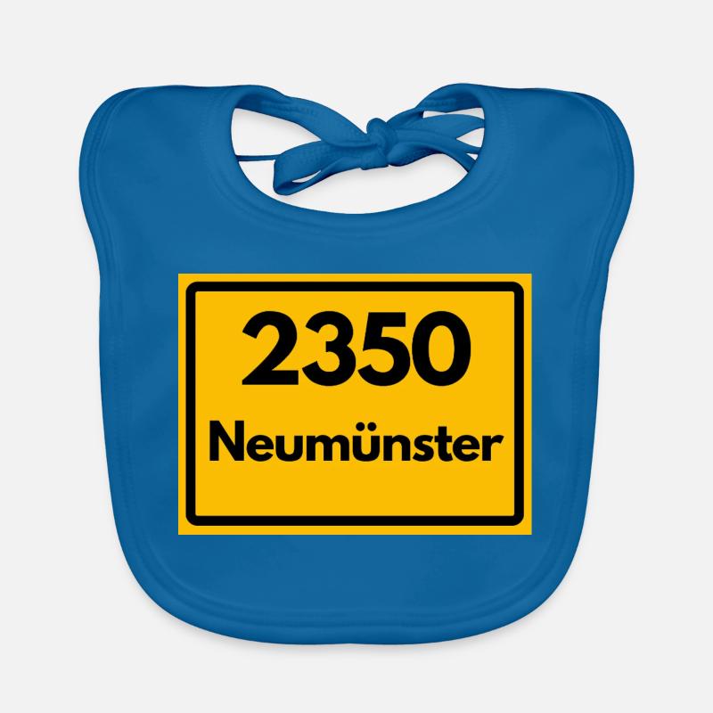 ANCIEN CODE POSTAL RETRO 2350 NEUMÜNSTER – STOR Bavoir bio Bébé