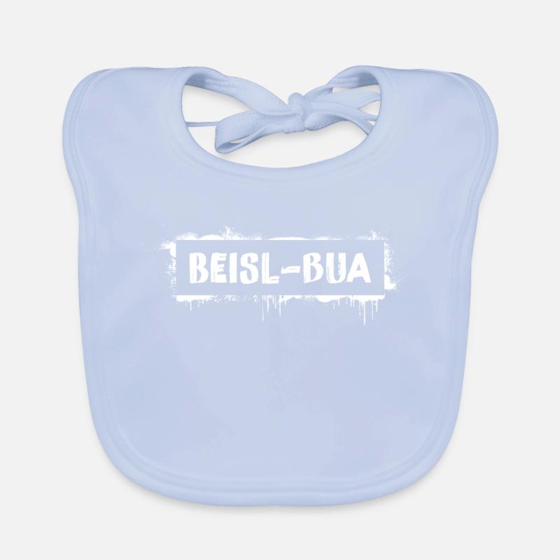 Beisl-Bua – Viennese dialect cult saying Organic Baby Bibs